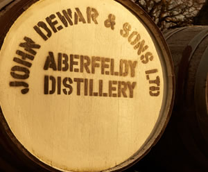John Dewar Spirit loading whisky distillery