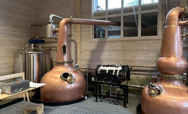 Kringler Distillery building