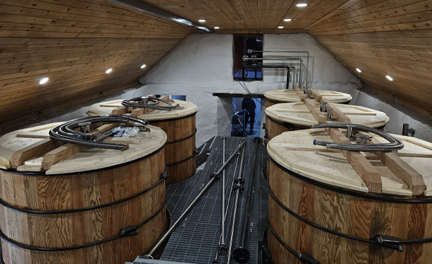 North Uist Distillery Vats